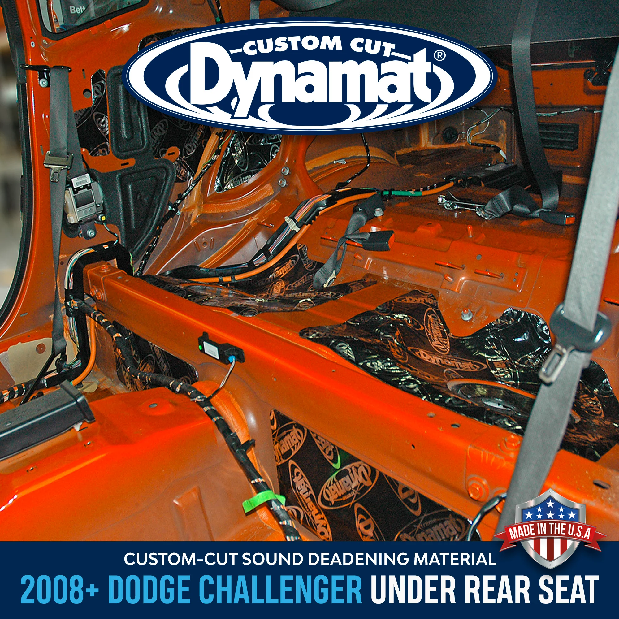 2008+ Dodge Challenger Under Rear Seat Kit - Image 3
