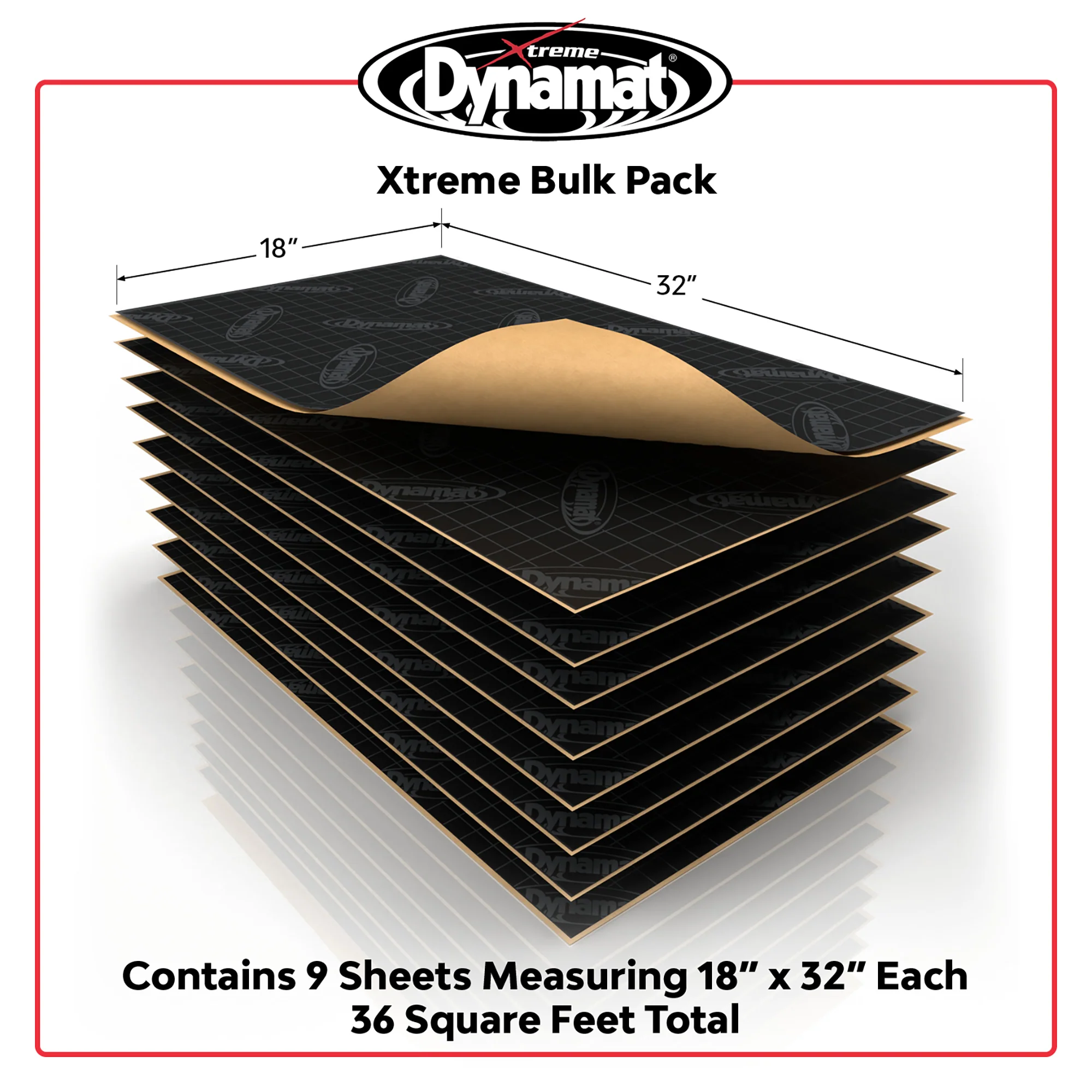 Dynamat Xtreme Sound Deadening Car Insulation Bulk Pack - Image 4